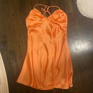 Garage silk going out dress